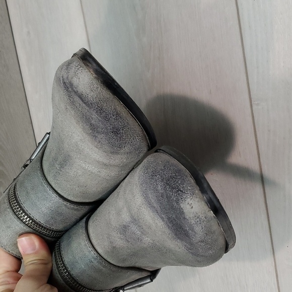 Coconuts By Matisse Women Uptown Ankle Booties Pointed Toe Moto Shoes sz 7M - Picture 6 of 14